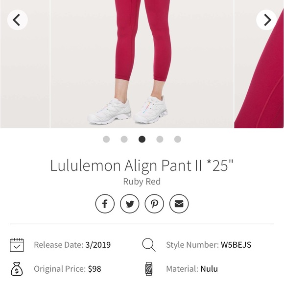 Lululemon align leggings - Picture 6 of 6